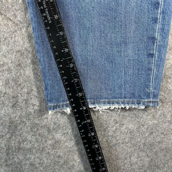 Madewell Jeans Womens 37 The Perfect Vintage Crop Jean Medium Wash Denim - Picture 6 of 11